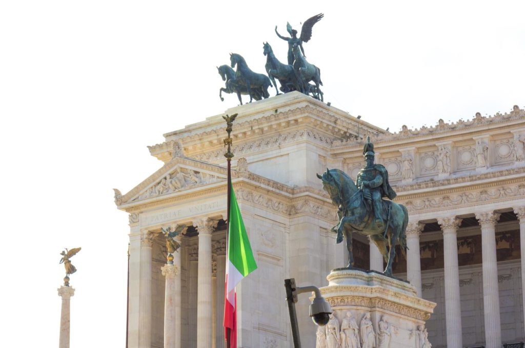 Monumento a Vittorio Emanuele II close up